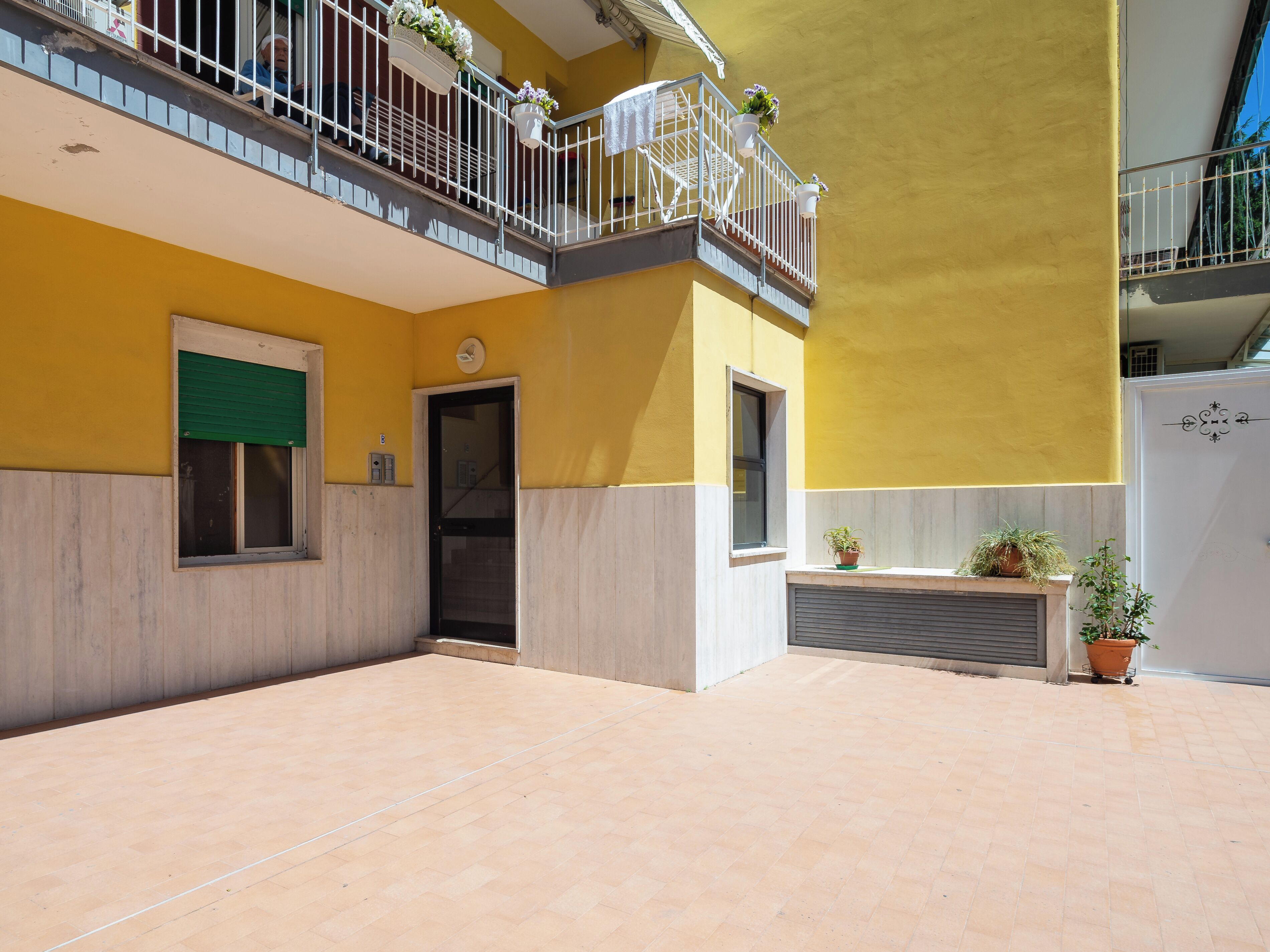 Fassade der Unterkunft