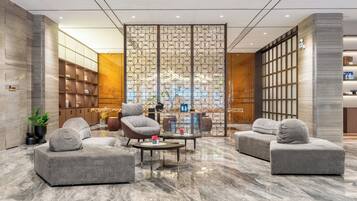 Sala de estar en el lobby