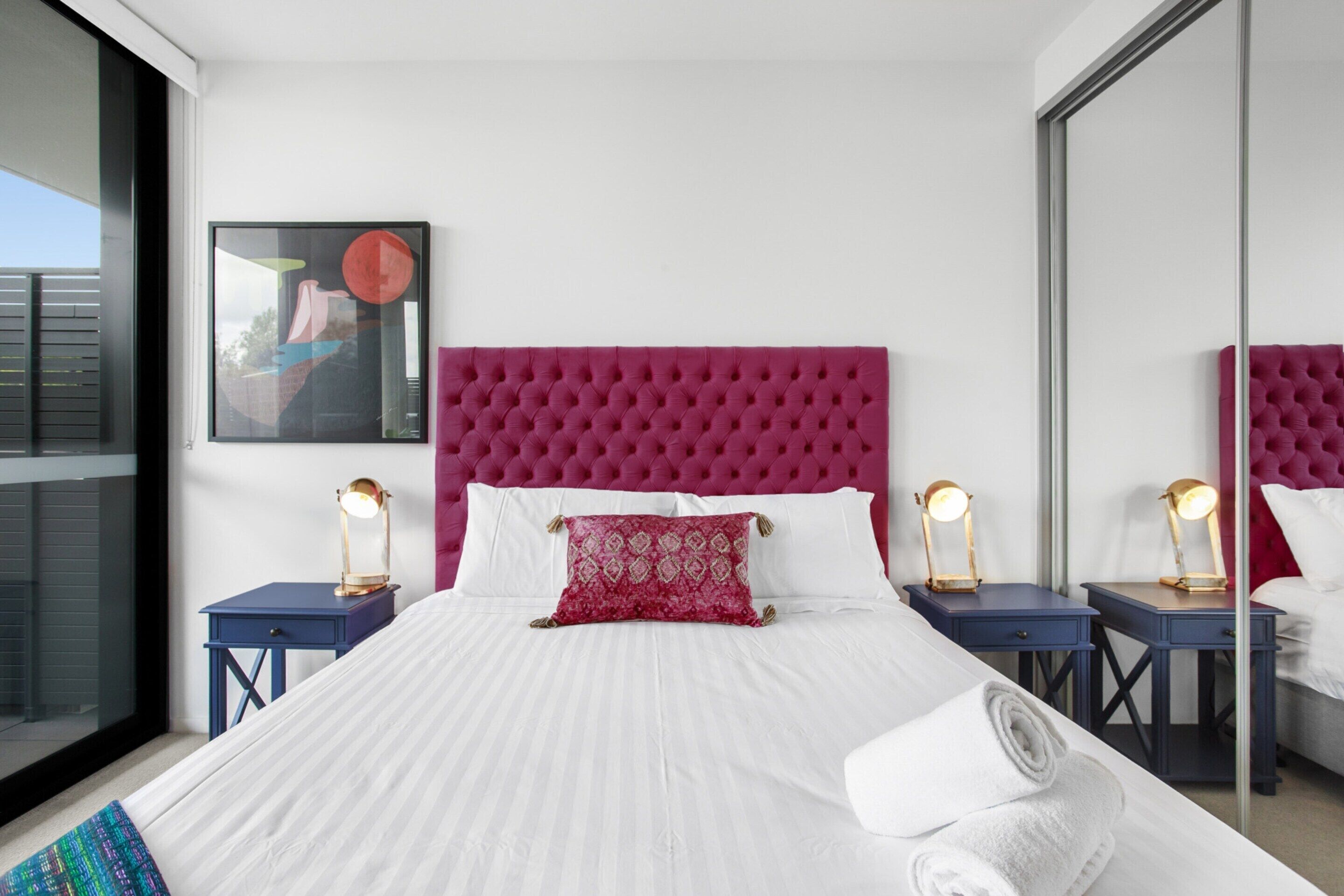 アパートメント | 1 室のベッドルーム、ノートパソコン用作業スペース、アイロン / アイロン台、ベッドシーツ