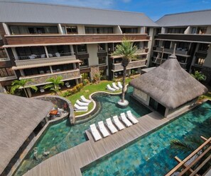 Front of property - Residence Alizees Spa  (Grand-Baie)
