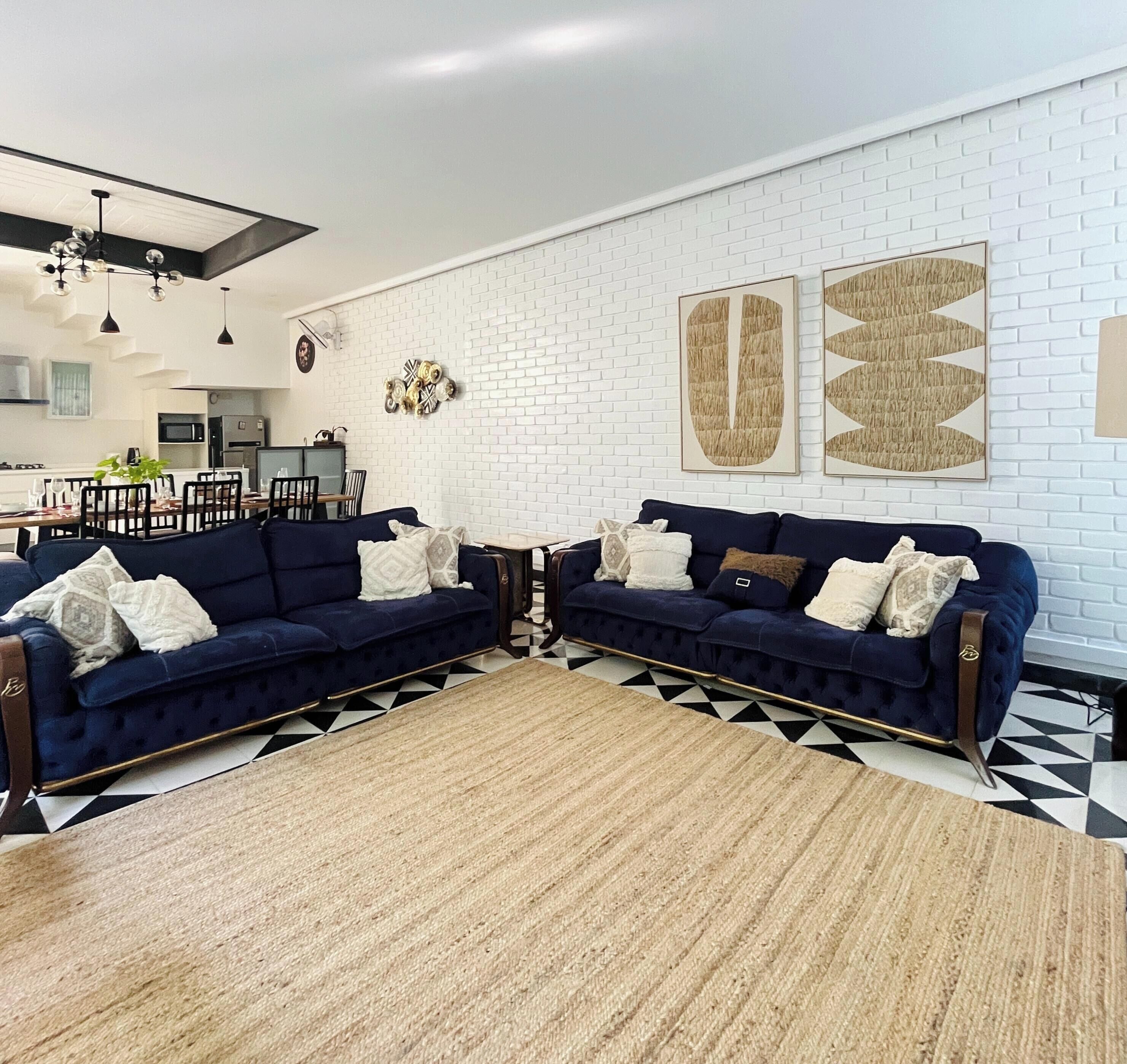 Villa, Balcony, Garden View | Living area