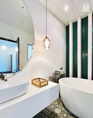Villa, Balcony, Garden View | Bathroom - B Shore by evaddo stays (Vagator)
