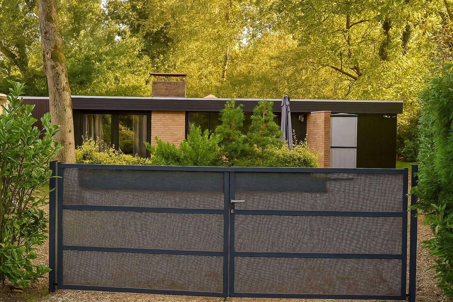 Overnattingsstedets uteområder