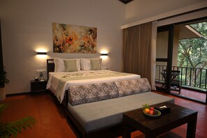 Fern Grove Cottage | In-room safe, desk, laptop workspace, blackout drapes - Nirjhara Coorg  (Somvarpet)
