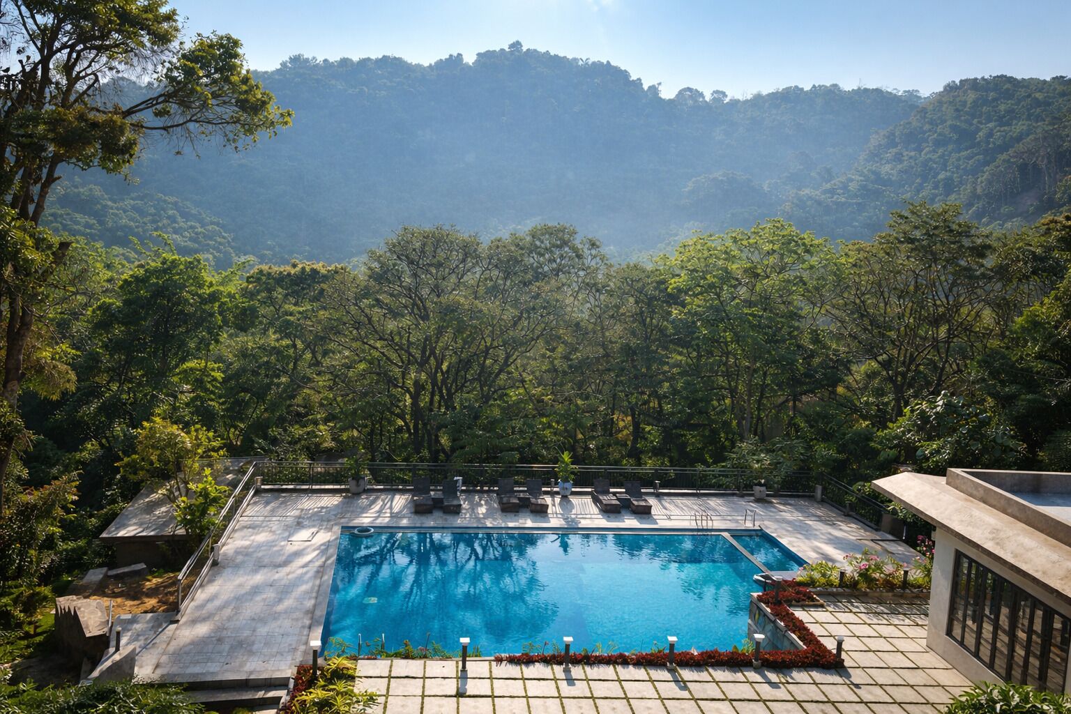 Outdoor pool