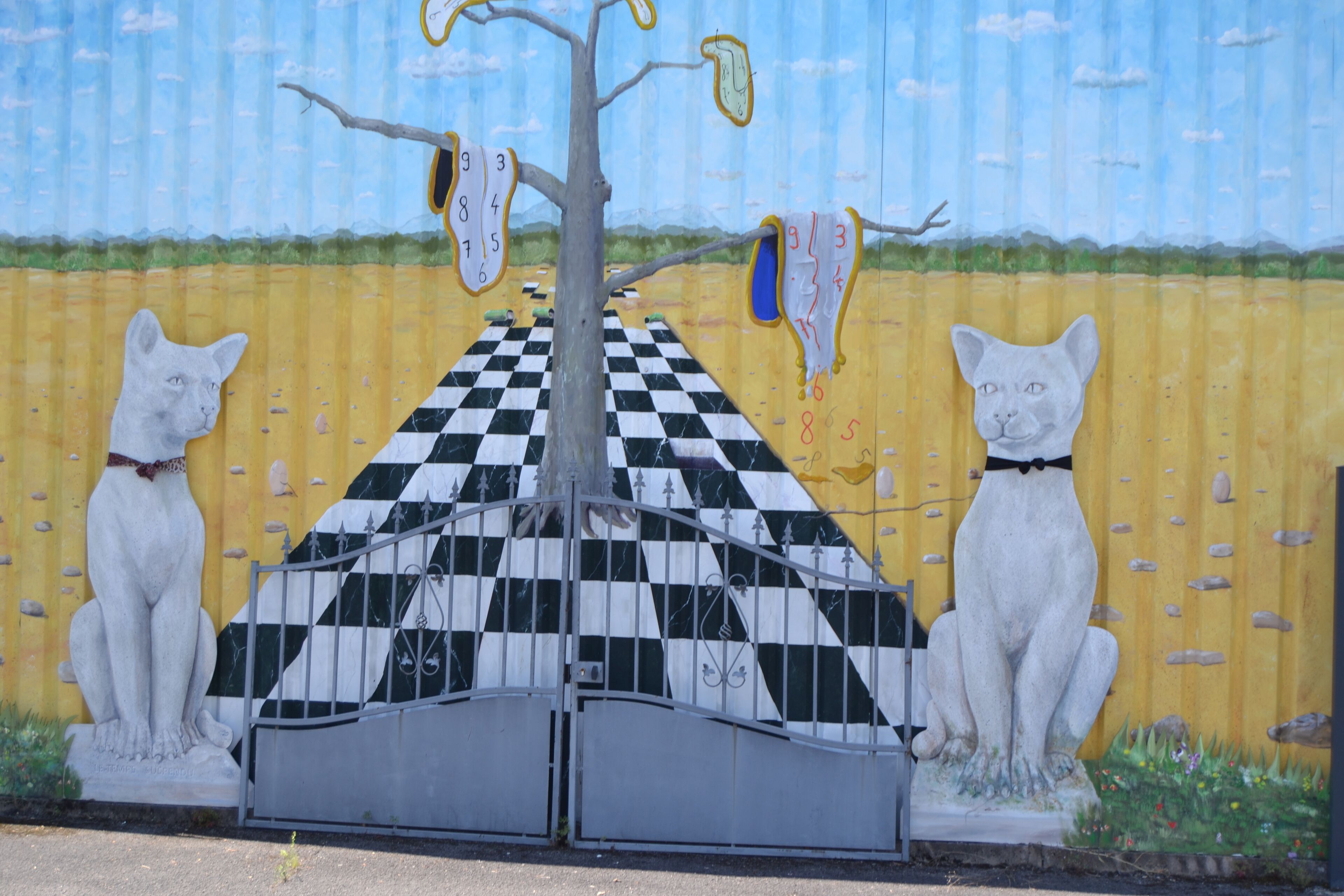 Façade de l’hébergement