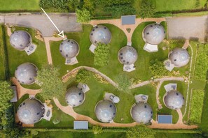 Kort over overnatningsstedet