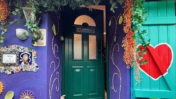 Voorkant van accommodatie