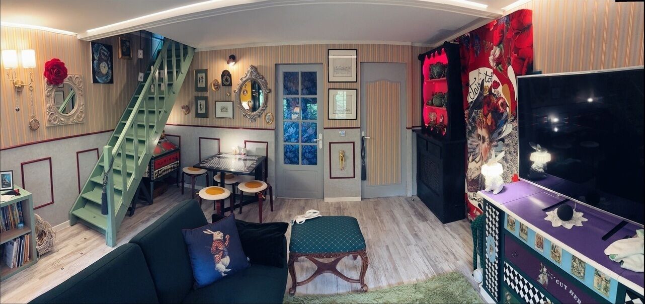 Appartement Familial, patio, vue cour intérieure | Chambres insonorisées, fer et planche à repasser, Wi-Fi gratuit