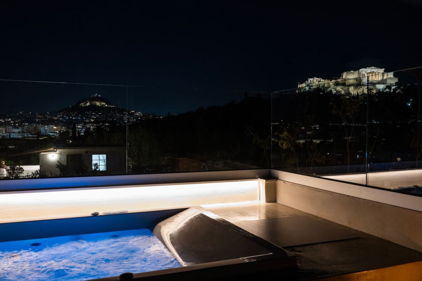 Bain à remous extérieur