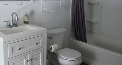 Access all season sports from a private home apartment in Monson, Maine.