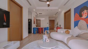 Living area - BH homestay Group: 2 Bedroom Aprt  in Sunrise Riverside  in Nha Be District (Thành phố Hồ Chí Minh)
