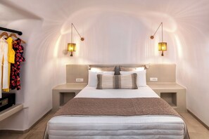 Senior Suite, Patio, Sea View | In-room safe, soundproofing, iron/ironing board, free WiFi