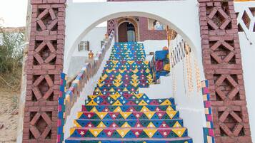 Fassade der Unterkunft