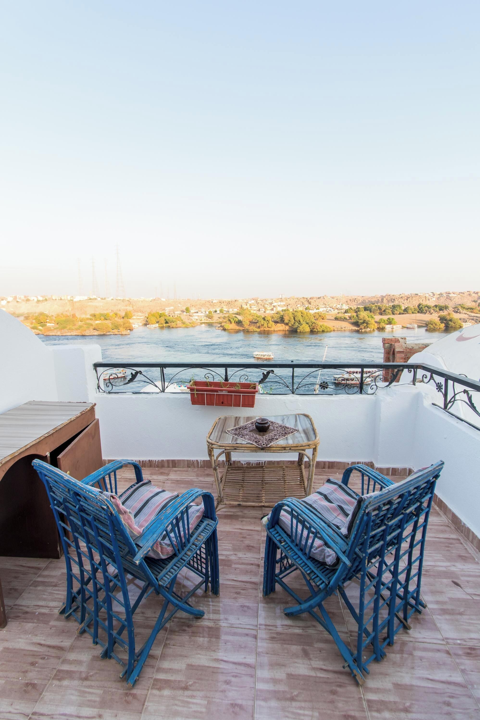 Duplex Deluxe - utsikt mot floden | Utsikt mot havet/stranden