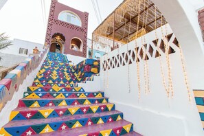 Fassade der Unterkunft