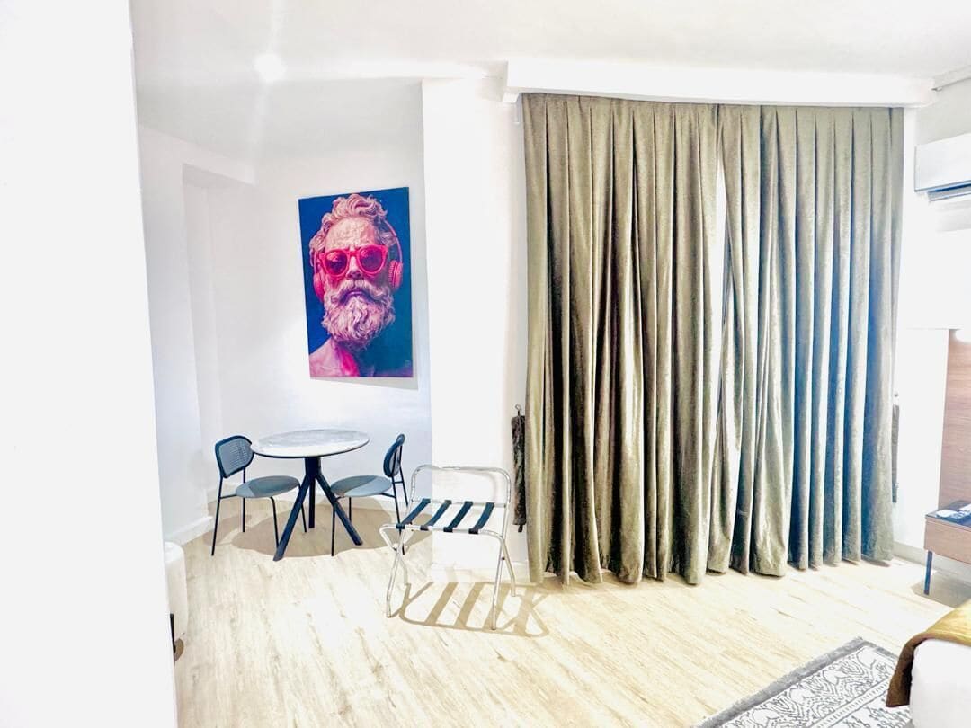 Superior Double Room, Partial Ocean View | Laptop workspace, free WiFi