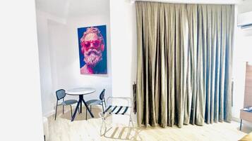 Superior Double Room, Partial Ocean View | Laptop workspace, free WiFi