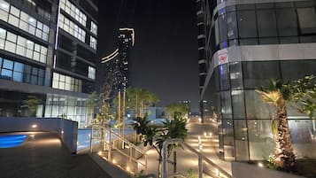 Landudsigt fra overnatningsstedet