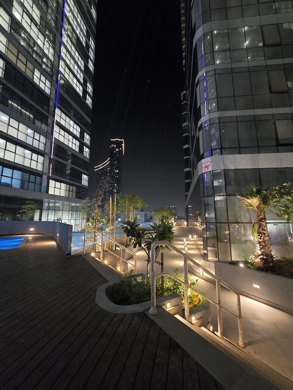 Blick auf die Umgebung