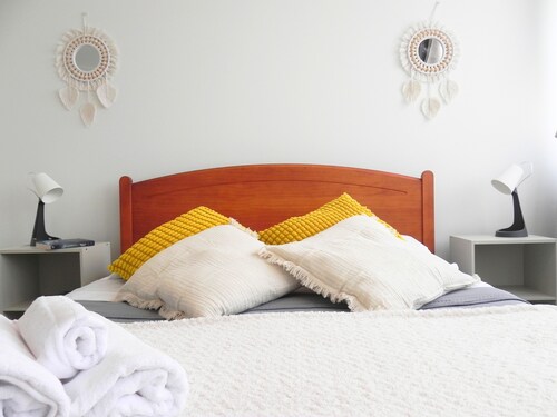 Centrally located, lighted and cozy shelter.