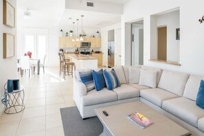 Apartment, 3 Bedrooms | Living area - Channel Views Private Boat Slip Pool & Patio 3 Bedroom Apts (South Padre Island)