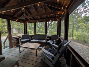 Interior - Nature Lodge Retreat: Screened Porch, Pet-Friendly (Ellsworth)