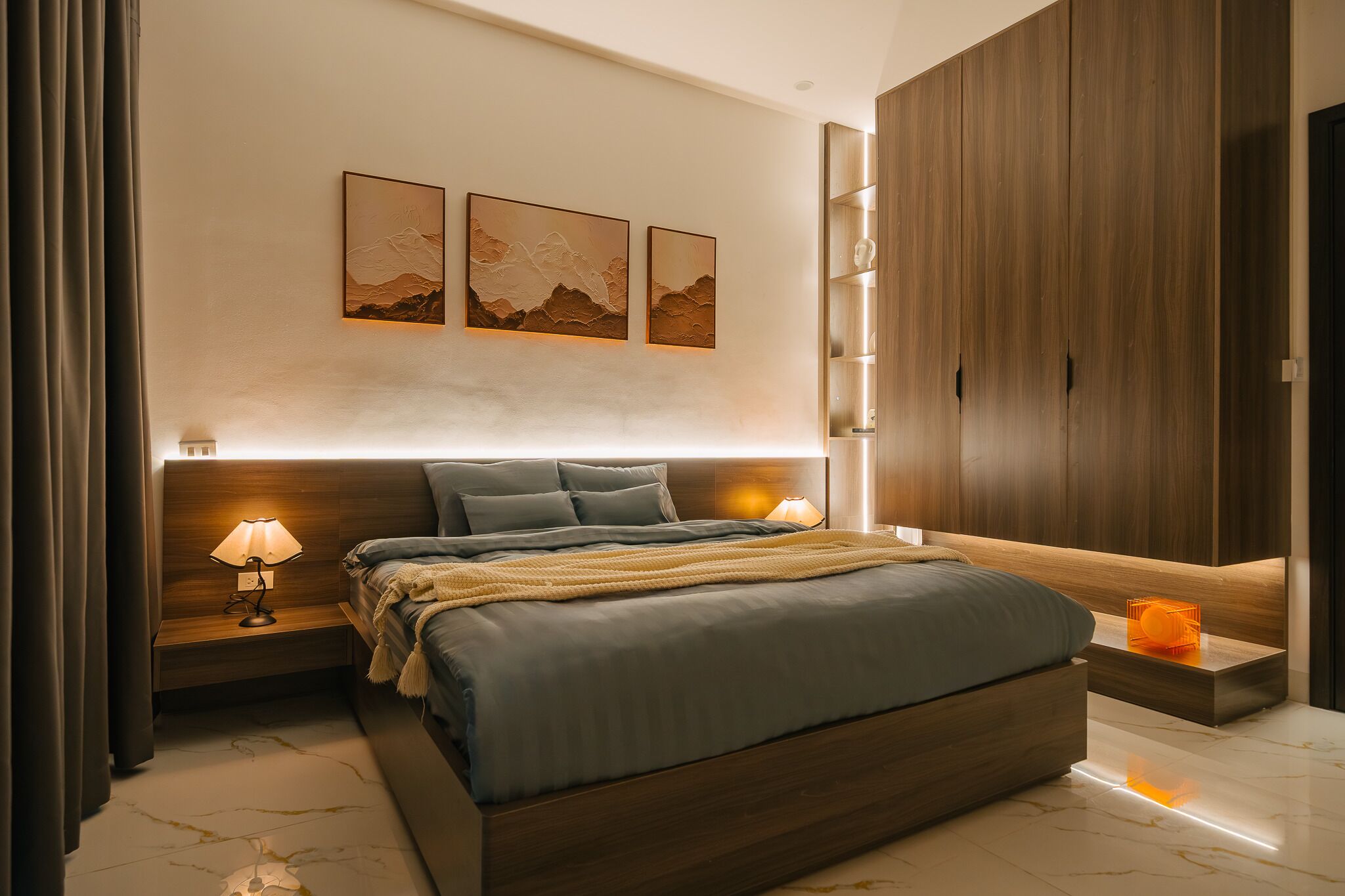 Deluxe Double Room, 1 King Bed, Balcony | Frette Italian sheets, premium bedding, down comforters