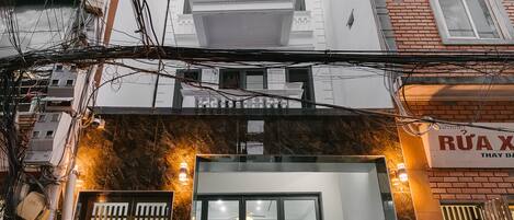 Façade de l’hébergement