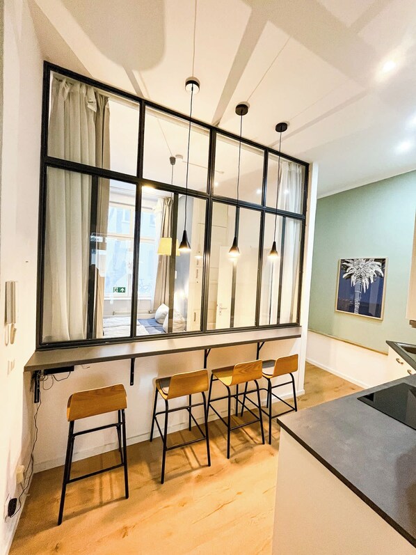 Interior - High-design Loft for 4 in the center of Pberg (Berlin)
