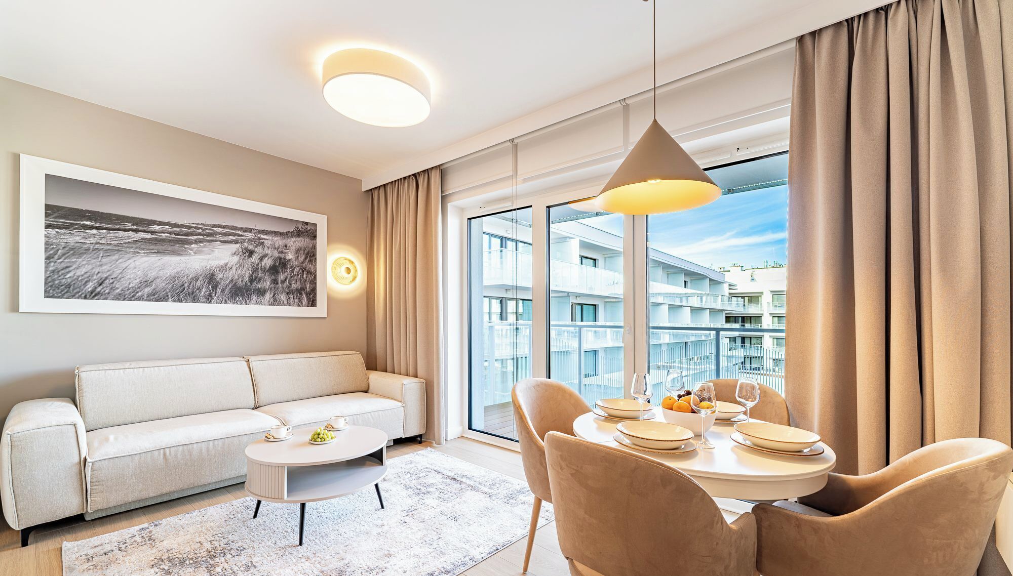 Classic Studio Suite, 1 Queen Bed with Sofa bed, Kitchenette (D311) | Living area | 40-inch Smart TV with digital channels