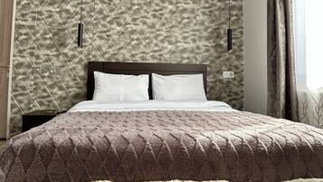 Quarto casal, vista para a montanha | Wi-Fi de cortesia