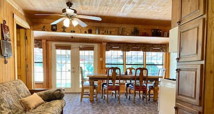 Lake Front Cabin with Boathouse