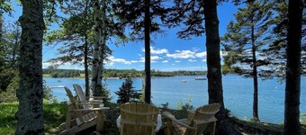 Rare Maine Island Retreat: Classic 9-bedroom Waterfront Shingled Summer Home