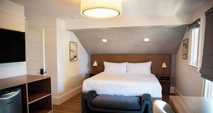 4 suite boutique inn with a sauna cold plunge