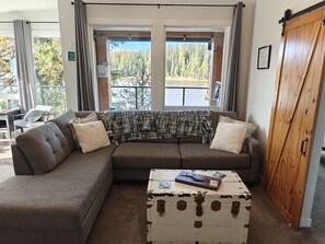 TV, fireplace, DVD player, table football