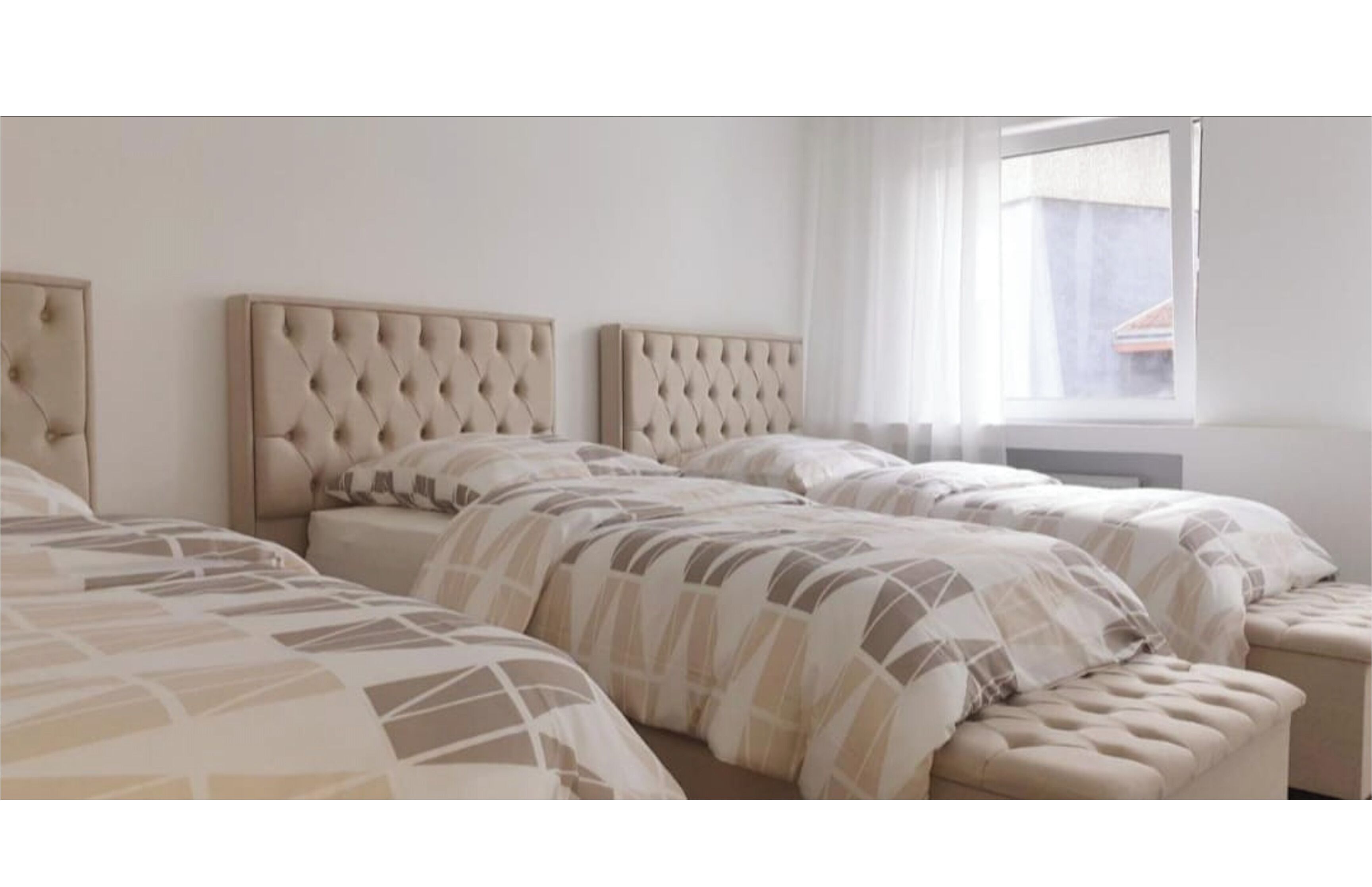 1 bedroom, WiFi, bed sheets