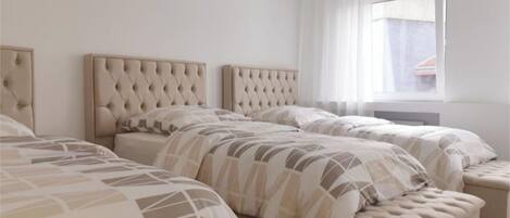 1 bedroom, WiFi, bed sheets