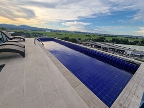 Pool - A spacious Studio apartment / condo near Clark Airport angeles city pampanga (Angeles)