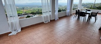 House with Jacuzzi in the mountains.