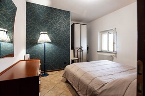 1 bedroom, iron/ironing board, travel crib, free WiFi