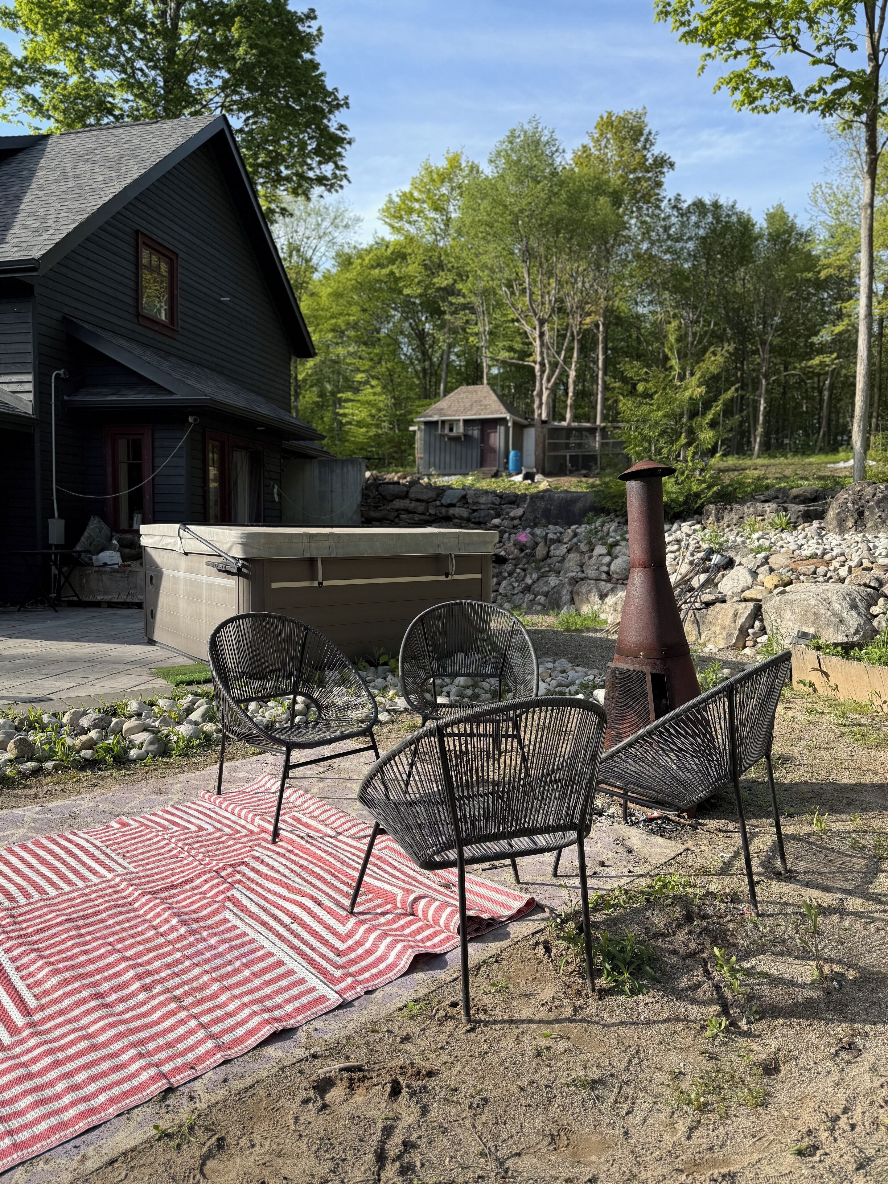 Overnattingsstedets uteområder