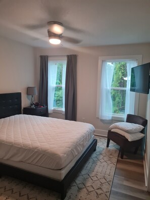 1 chambre, fer et planche à repasser, Wi-Fi, draps fournis