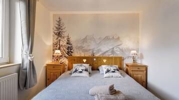 2 habitaciones, wifi gratis y ropa de cama