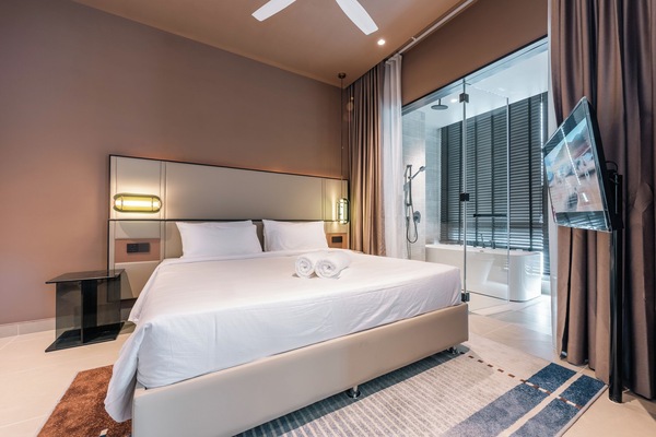 Premium Suite, 2 Bedrooms | Wi-fi percuma, cadar katil