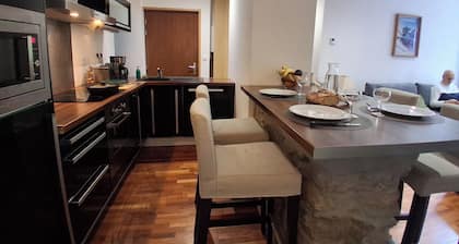 Beautiful 50 m2 T3 apartment, 15 min from Gourette, ideal for skiing and hiking!