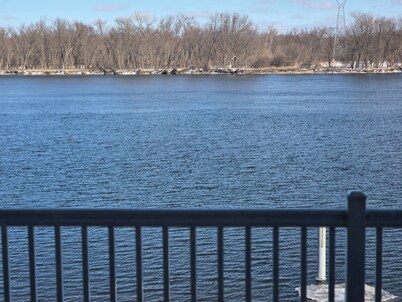 Nice 2-bedroom waterfront condo with boat slip in charming Wabasha, MN.