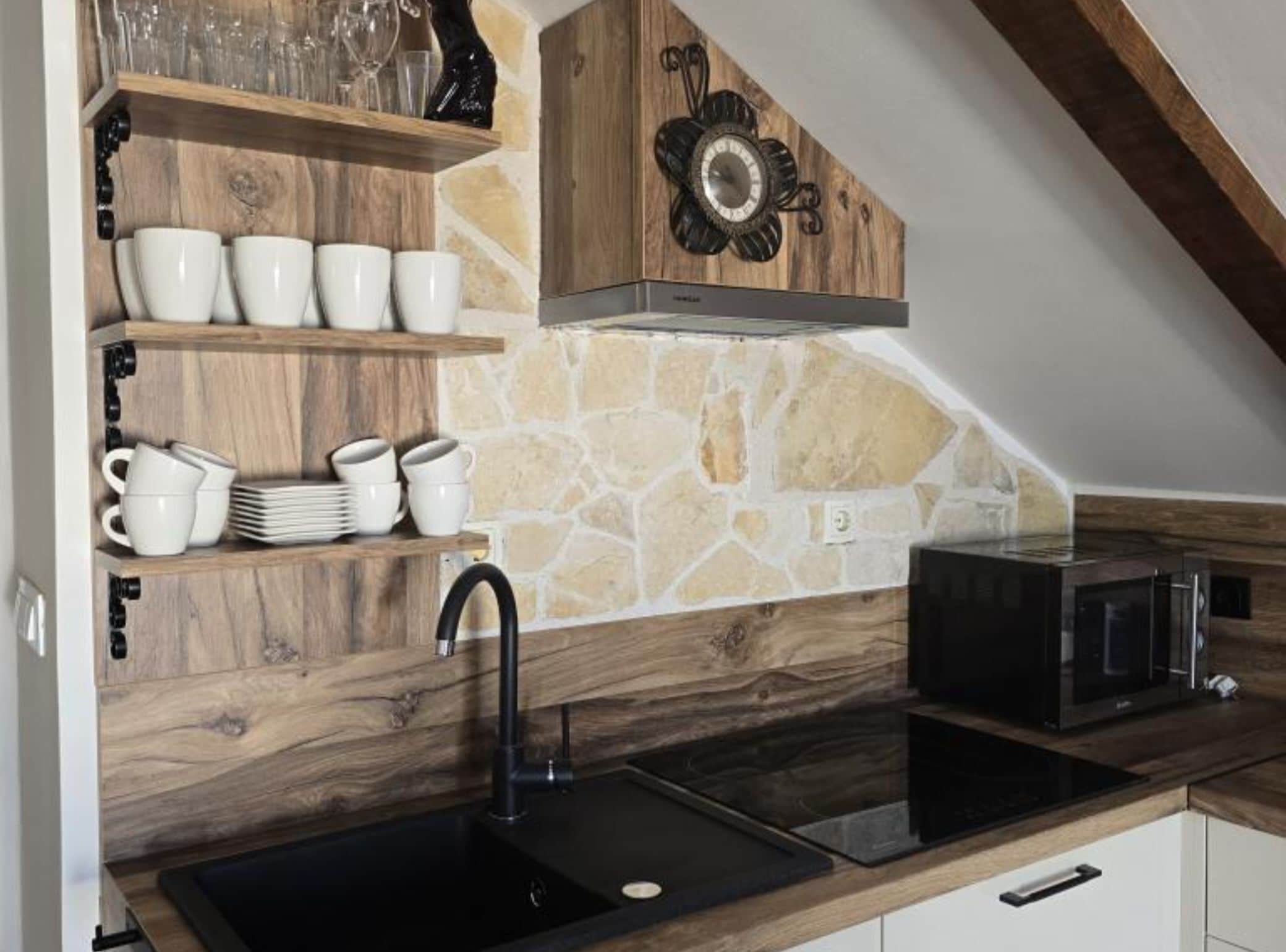 Departamento (Apartment Angir Martina with sea view) | Cocina privada | Refrigerador 