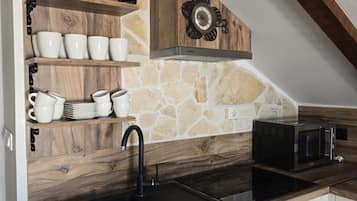 Apartamento (Apartment Angir Martina with sea view) | Cozinha privada | Geladeira