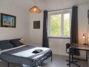 3 soveværelser, skrivebord, gratis Wi-Fi, sengetøj